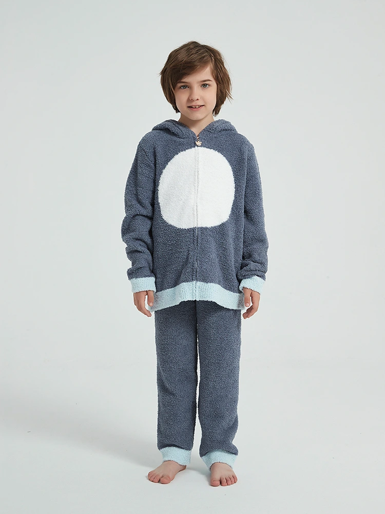 Pyjamas lomra an Fhómhair agus an Gheimhridh do Bhuachaillí
